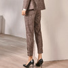 剩S/M 米思阳春季新款气质通勤女式裤子简约百搭显瘦九分休闲裤3667 商品缩略图6