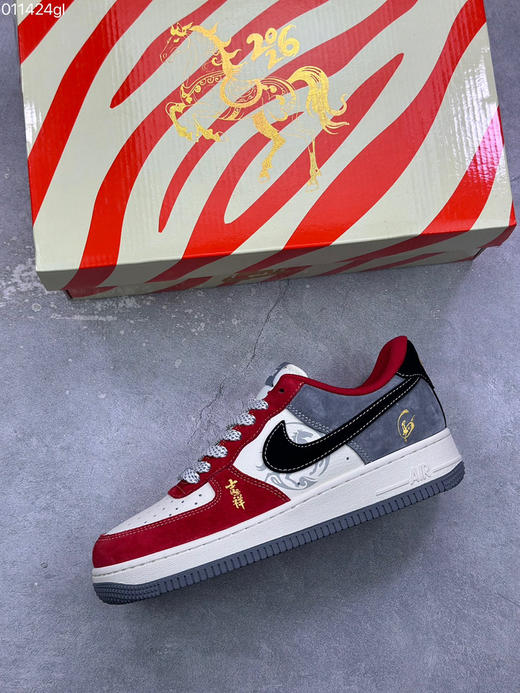 春季特惠💰430 马年限定 高端定制 # Nk Air Force 1 '07 Low 空军一号低帮 商品图2