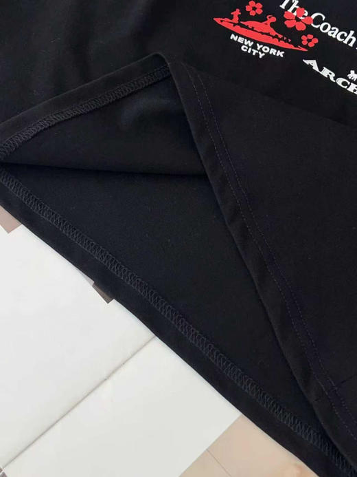 点此购买 蔻驰春夏季男女情侣款时尚恐龙图案短袖T恤 ssy 341937 商品图11