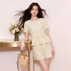 奢姿大码女装2026夏季时尚拼接衣摆两件套胖妹妹气质温柔显瘦套装9962972050 商品缩略图0