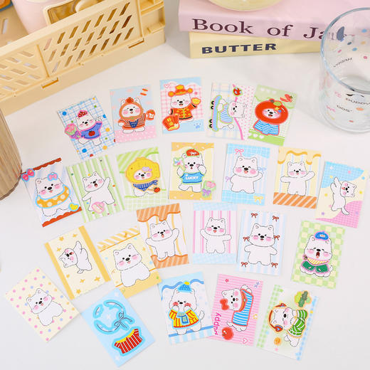 萌咔咔家族萌粒豆豆本套装贴纸本-纪念日百货门店同款170094505 商品图2