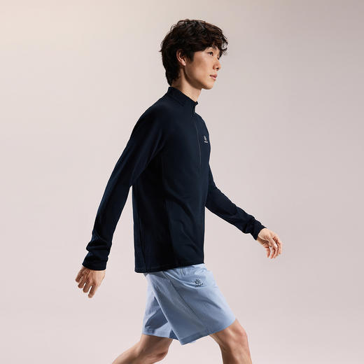 KAILAS凯乐石 XM2男款羊毛半开长袖T恤 KG2617109 商品图1