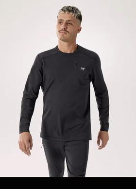 袅家Rho heavyweight男款内里拉绒户外弹力超柔轻量长袖