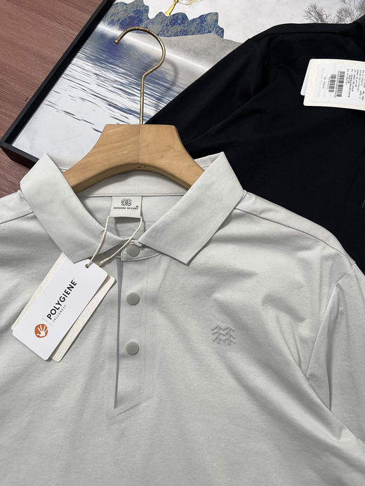 点此购买 可隆春秋季男士商务休闲长袖POLO衫 hh 341869 商品图10