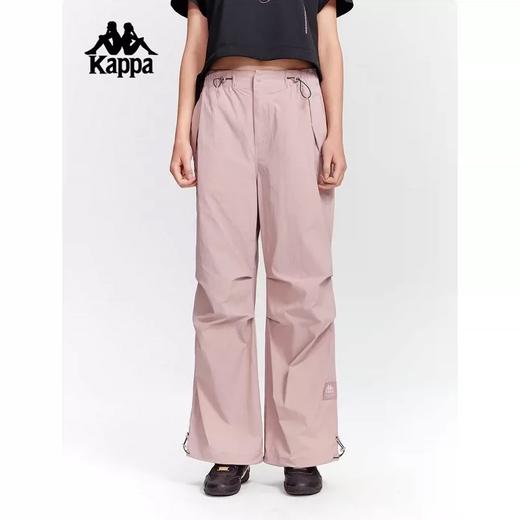 【春上新】【6折】6楼卡帕Kappa休闲裤女夏宽松防泼水裤子直筒裤K0F62AY81原价599现价359 商品图0