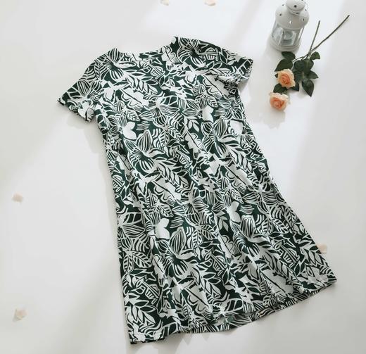 【UL系列】舒雅女短袖连衣裙  全棉贡缎 梭织  81/26398D 商品图3