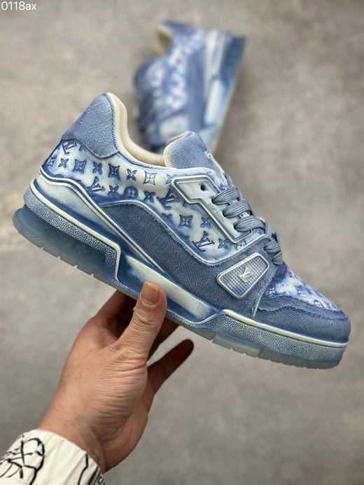 春季特惠💰880 路易威登 LV Trainer 低帮休闲板鞋 商品图3
