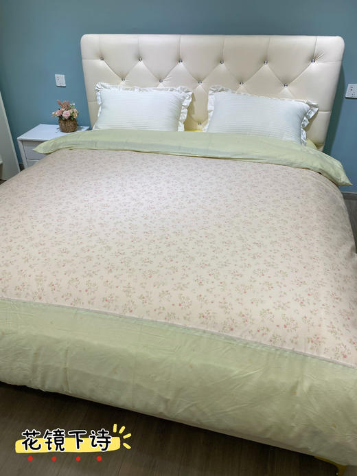 5折秒杀~松植屋100%精梳全棉高密被套甄选新疆长绒棉200*230被罩 商品图4