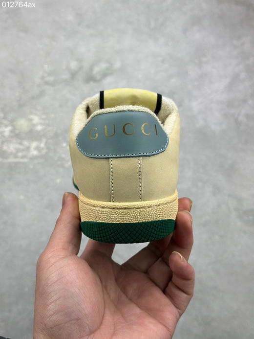 春季特惠💰520 古驰 Screener 古驰运动休闲系列 GG 珐琅扣 小脏鞋 商品图7