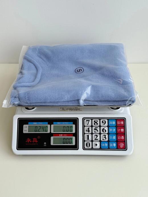 【缩绒卷边薄针织衫】3色可选~细针织羊毛混纺纱线，自带朦胧微透的视觉效果WD 商品图12