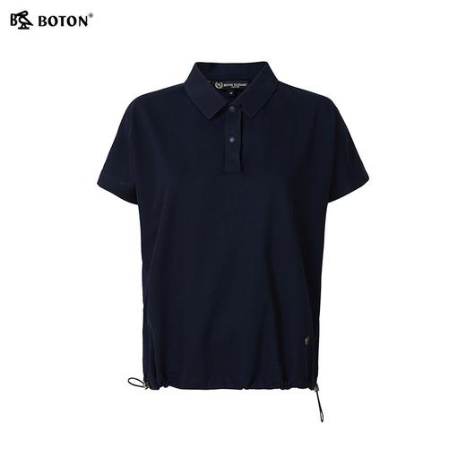 [桑蚕丝]波顿夏季女士冰丝短袖 POLO 衫 通勤百搭休闲上衣LT331225 商品图5