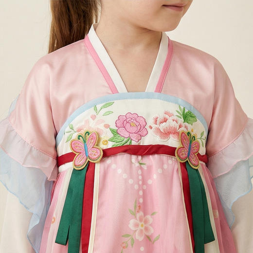 小马宝莉联名年衣童装改良汉服春季新款长袖小马宝莉春季汉服N1261026D02 商品图1
