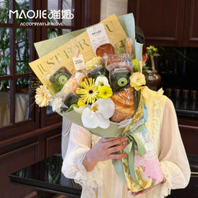 春和景明·青枝麦语（花材按当季色系搭配）