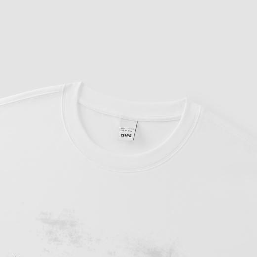 商场同款|森马短袖T恤男夏季简约印花都市针织衫2026新款质感上衣 商品图2