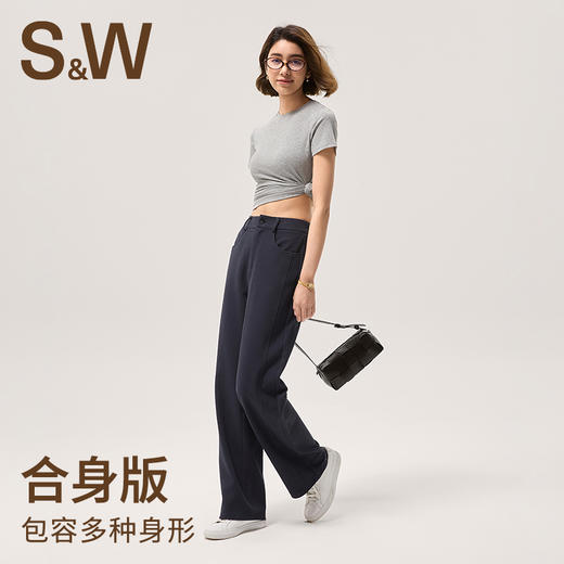 【SW速惟】 圆领透气普拉提吸汗跑步百搭短袖4227 商品图3