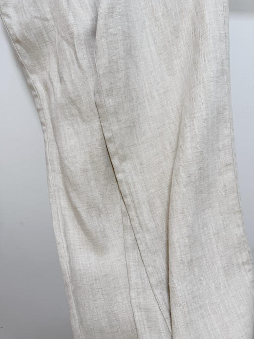 【秒杀价已调 直接拍】 讲究面料的高端低调品牌 BC女装 春夏新品 Brunello Cucinelli 棉麻宽松直筒休闲长裤 商品图9