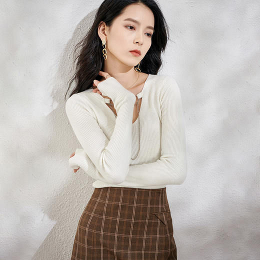 剩S/L 毛针织衫8D21CU1623 商品图3