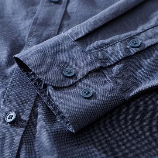 【yzyp-3301】春夏男士时尚商务通勤纯色长袖衬衫！！ 商品图2