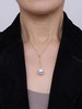 【挚友限定】y字链 18k金水滴澳白珍珠项链 13-14mm 商品缩略图2