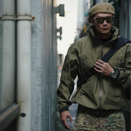 LeWalk  ALPHA JACKET GEN 2.2 MEN'S防水透气拉链舒适休闲长袖夹克冲锋衣 商品图4