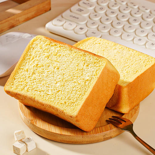 【食补营养❗️茯苓小米山药厚切吐司】松软如云，不添加反式脂肪酸，好吃有营养！手撕面包早餐学生早餐代餐饱腹零食面包 商品图3