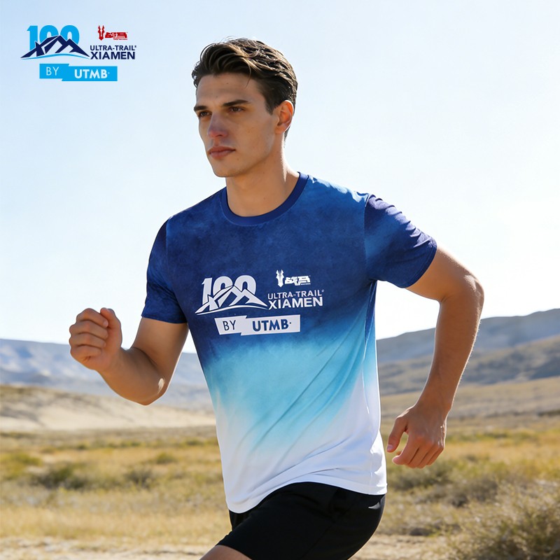 2026战马厦门（同安）越野赛 by UTMB®限定版速干短袖运动T恤透气快干排汗跑步