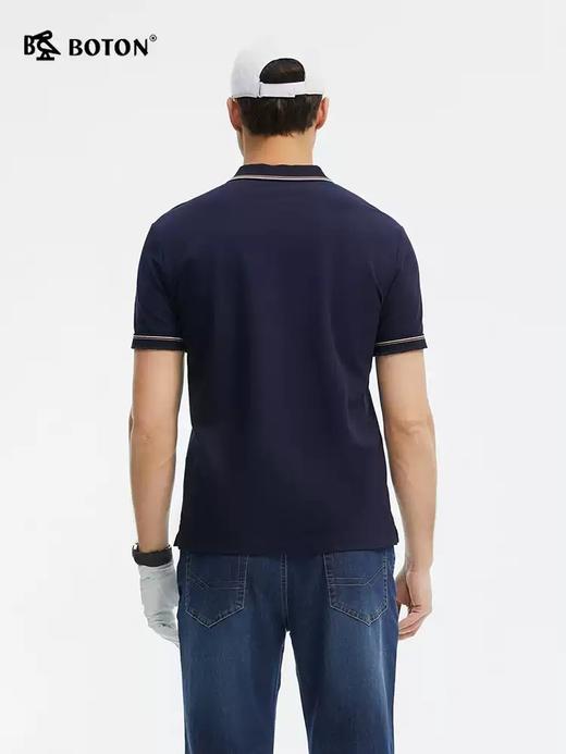 [桑蚕丝]波顿夏季男士翻领短袖POLO针织衫｜户外运动到商务休闲，一件切换MT037225 商品图2
