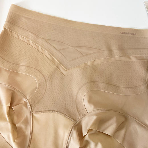 原单正品新款高腰果冻条透气冰丝提拉不卷不夹裸感无痕收腹提臀内裤 商品图8