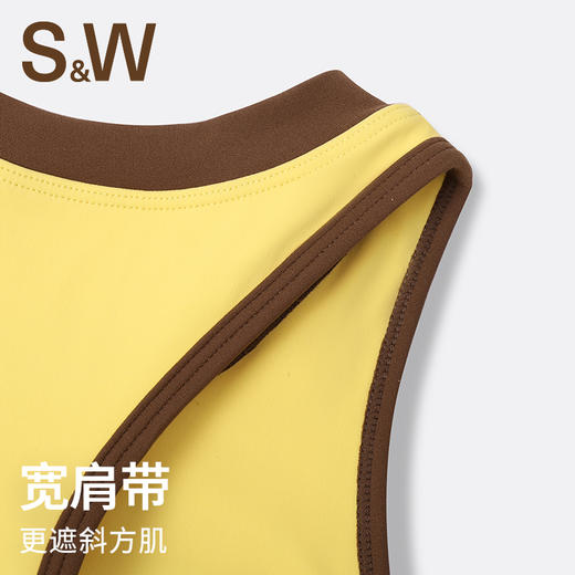 【SW速惟】 多巴胺撞色固定杯运动内衣背心8388 商品图3