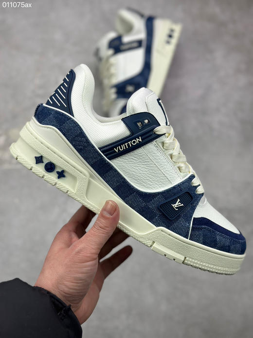 春季特惠💰720 路易威登 LV Trainer 低帮休闲板鞋 商品图3