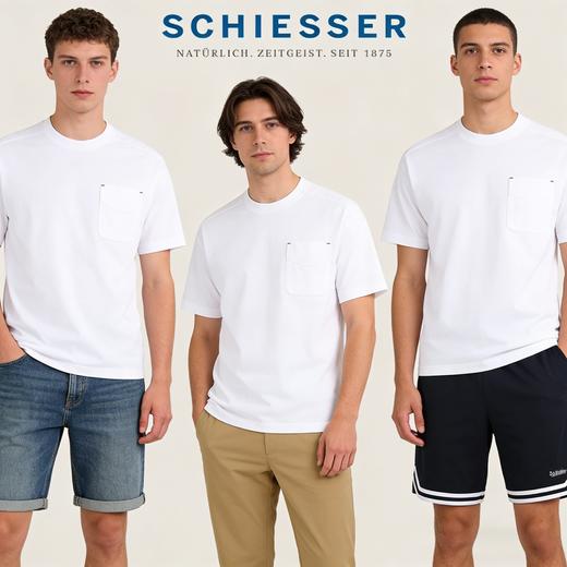 【mix relax系列】舒雅男士圓領短袖上衣82%棉 18%聚酯纖維39/25645U 商品图7