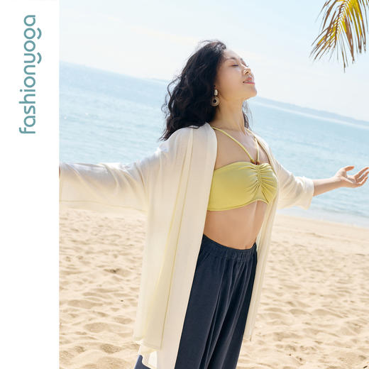 凡圣瑜伽优雅瑜伽串珠BRA运动内衣F16114 商品图6