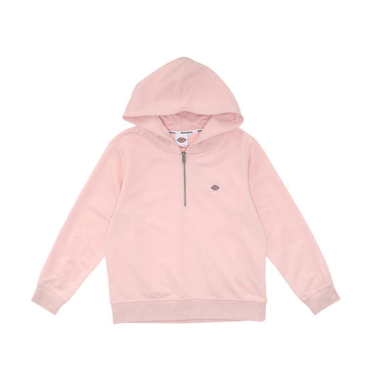 Dickies胸前小LOGO连帽拉链卫衣女 休闲百搭纯色女卫衣 DK0A87FJ  Y 商品图0