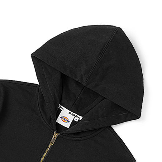 Dickies胸前小LOGO连帽拉链卫衣女 休闲百搭纯色女卫衣 DK0A87FJ  Y 商品图4