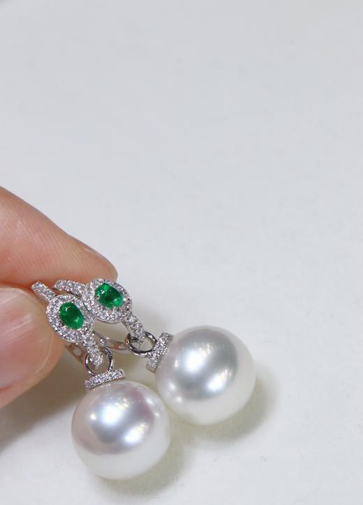 11-12mm澳白耳坠 商品图2