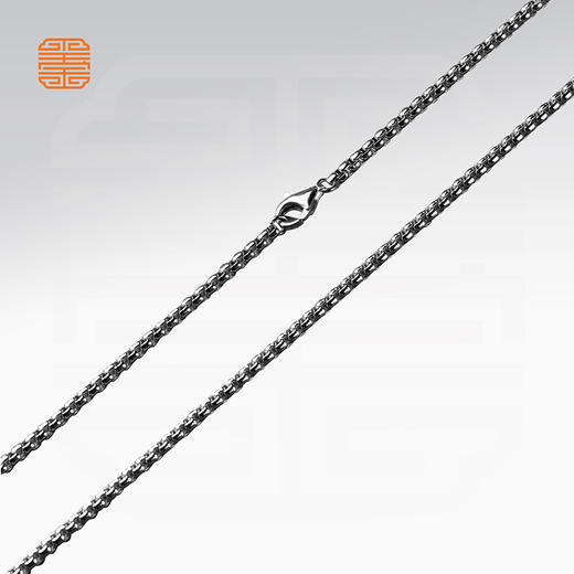 玺匠金铺《盒子链》925银锁骨链简约素链项链裸链高级感生日礼物 商品图3