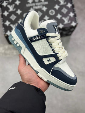 春季特惠💰720 路易威登 LV Trainer 低帮休闲板鞋