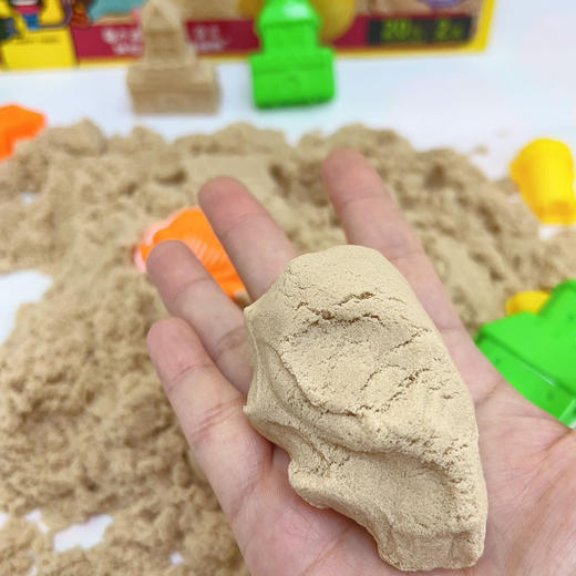 速度集中‼️超🔥【星空沙套装25件套】来啦！DIY超治愈，可以做出专属于你的城堡🏰 充分发挥宝宝的想象力～无硼原色沙，安全不脏手无异味的儿童太空沙 商品图6