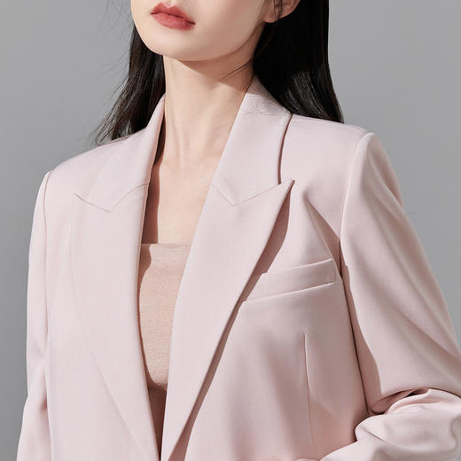 芳外新款减龄温柔风通勤西装洋气百搭休闲外套女8T24AW0166 商品图4
