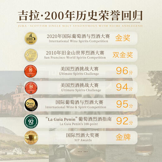 吉拉岛民系列第二号珍藏苏格兰单一麦芽威士忌1000ml 商品图6