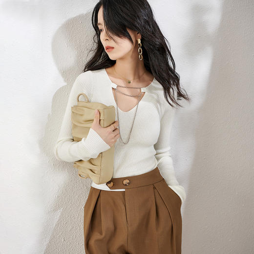 剩S/L 毛针织衫8D21CU1623 商品图1