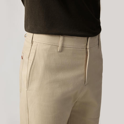 纯棉骑兵斜纹直筒休闲裤 商品图1