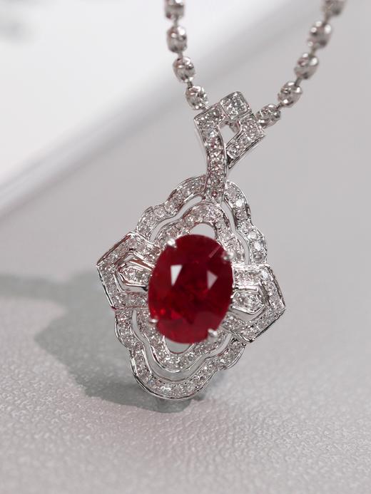 1.3ct红宝石吊坠 商品图1