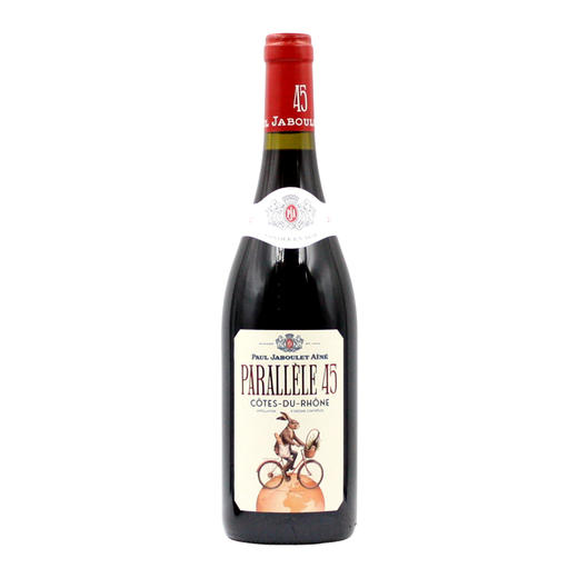嘉伯乐罗纳河谷北纬45度玉兔红葡萄酒2023 Paul Jaboulet, Rabbit “Parallèle 45 Rouge” Côtes du Rhône AOP 2023 商品图0