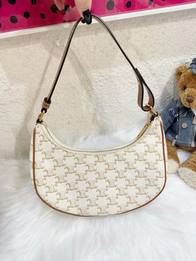 celine 白色 老花 豌豆包