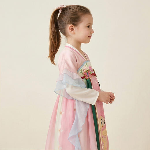 小马宝莉联名年衣童装改良汉服春季新款长袖小马宝莉春季汉服N1261026D02 商品图2