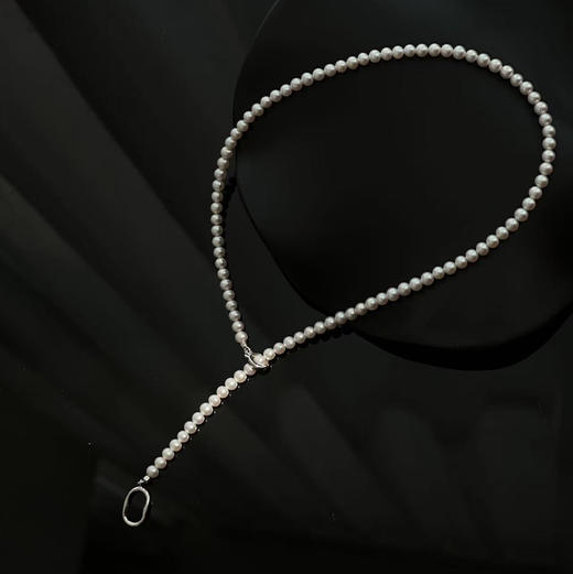 「月光串链」淡水珍珠项链 商品图3