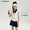 funactive女童撞色短袖T恤26夏季新款儿童透气凉感运动拼接上衣F1GT10338 商品缩略图3
