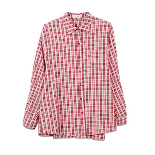 休闲时尚基本款条纹长袖衬衫-纪念日百货门店同款169447326 商品图5