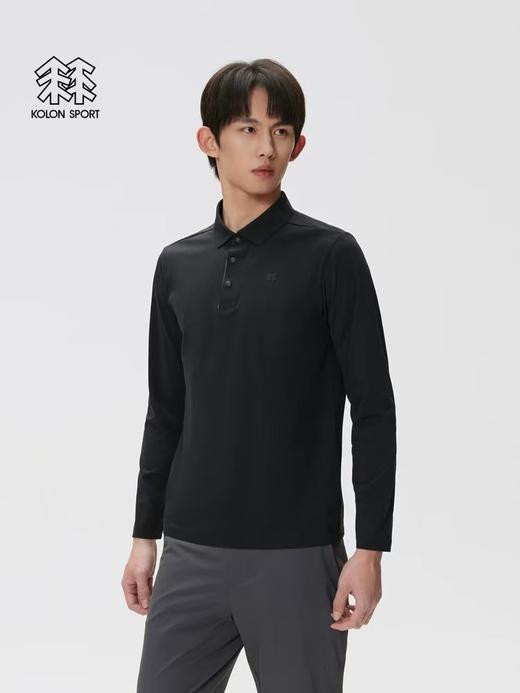 点此购买 可隆春秋季男士商务休闲长袖POLO衫 hh 341869 商品图7